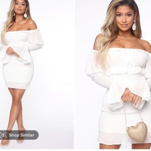 Sexy little white dress